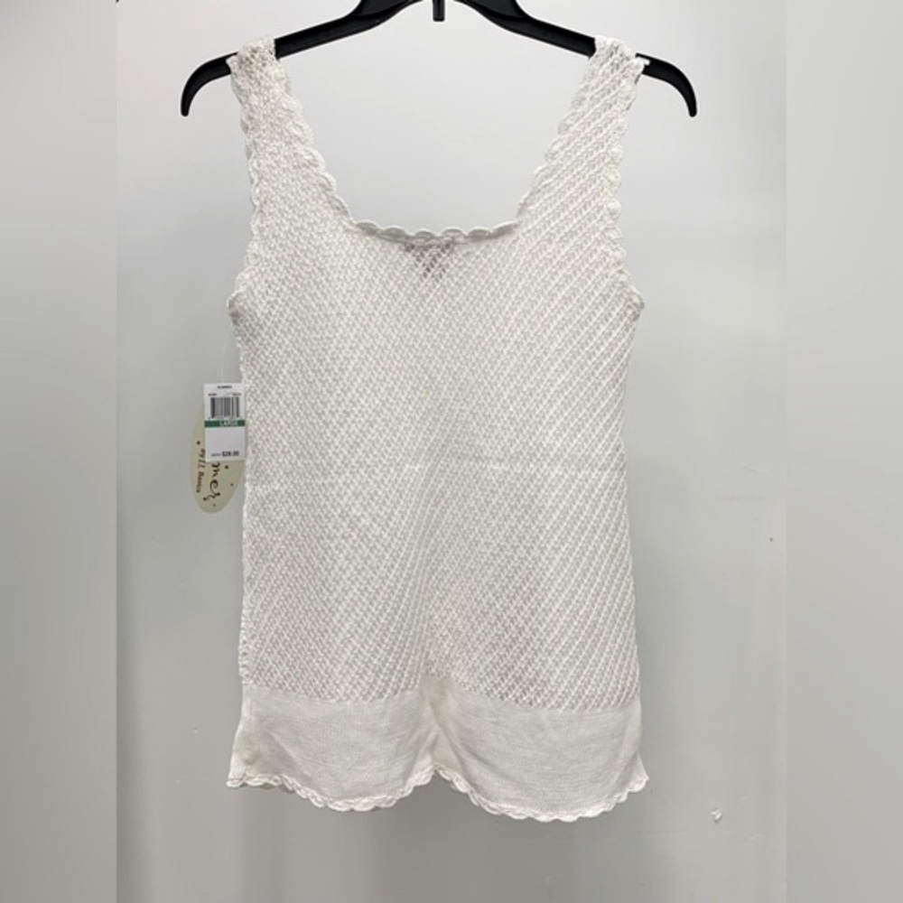 New Crochet Tank Tops. Hem looks younger. For any age and any event. Has Lining